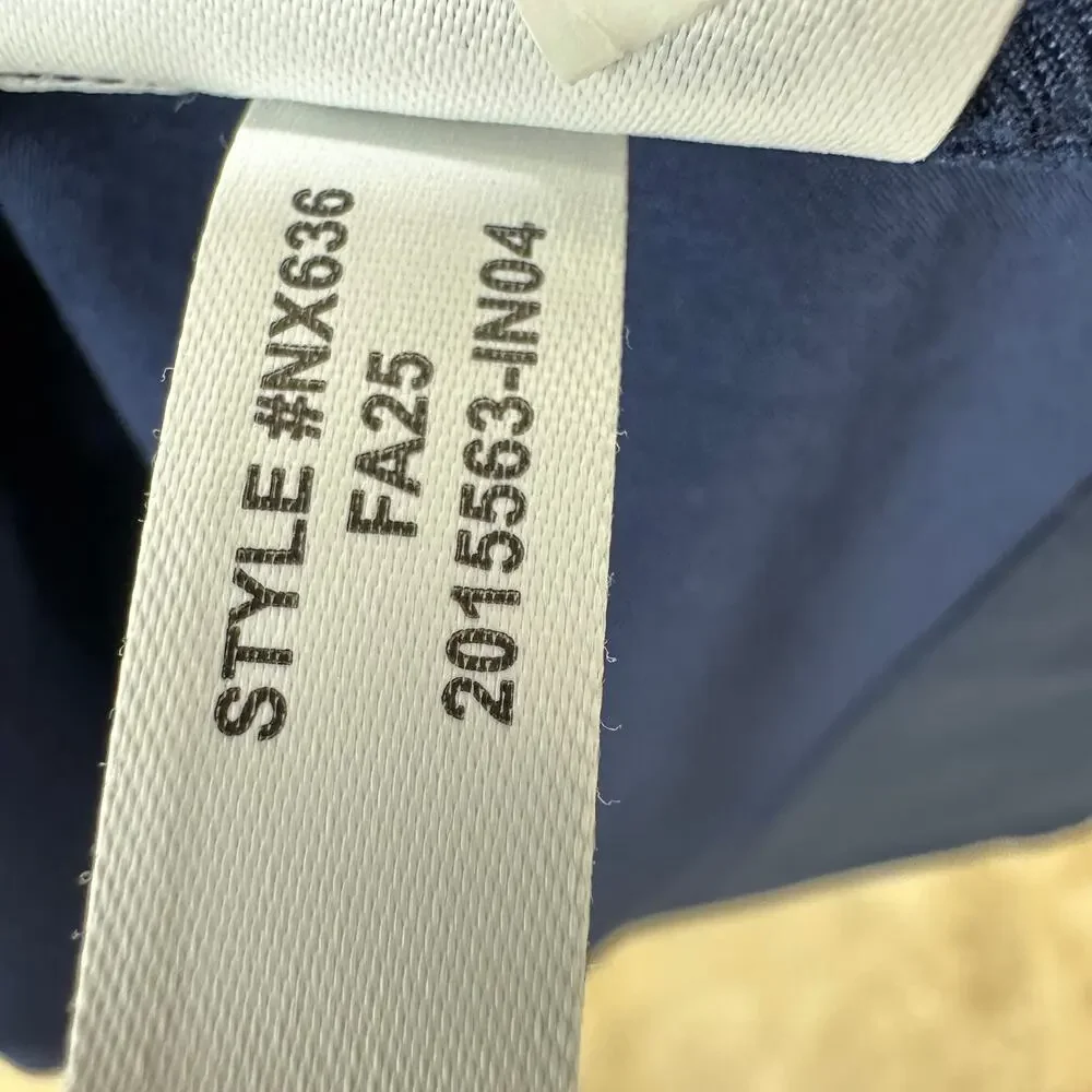 Madewell Tie Waist Midi Shirtdress Classic Minimalist Midnight Navy US 8 NWT